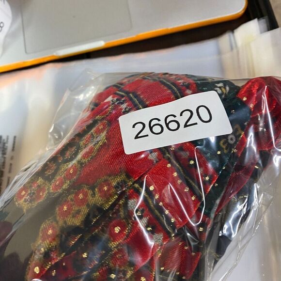 White Stag Blouse Women L Large Red Striped Crew Neck Long Sleeve Pullover - Picture 11 of 11